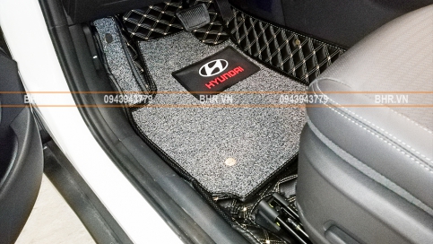 Thảm lót sàn ô tô 5D 6D Hyundai Creta 2022 giá gốc tận xưởng, bảo hành trọn đời
